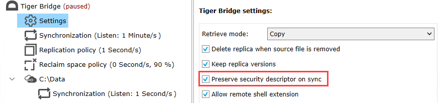 Multi-site Data Synchronization with Tiger Bridge and the Cloud